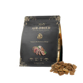 Herz air-dried venison and duck liver packaging highlights premium natural ingredients