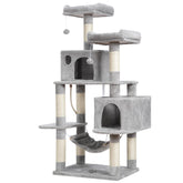 Hey-brother large cat tree shows a multi level structure for climbing and lounging