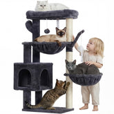 Heybly Cat Tree with sisal posts for durable scratching and play