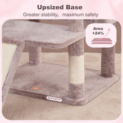 Heybly multi-level design encouraging climbing and lounging