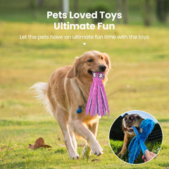 HGB durable polyester dog toy designed for chewing and tug games