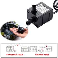 hiBCTR pump for fish tanks enhances circulation for healthier aquatic environments