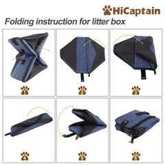 HiCaptain leakproof umbrella lining prevents spills during travel.