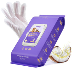 HICC PET glove wipe on dog face for quick odor removal and cleaning