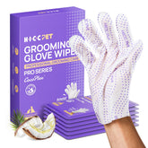 HICC PET Glove Wipes Pro deep-cleaning side for paws and fur, thorough grooming