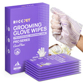 HICC PET Glove Wipes Pro front view for all-in-one pet grooming