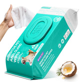 HICC PET Wipes packaging display for dogs and cats showing eco-friendly care solution