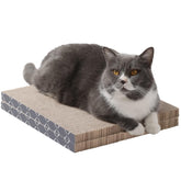 Hide & Scratch cat scratcher pad 2-pack front view for extended, engaging feline scratching