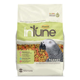 Higgins Intune parrot pellets 3lb bag for balanced daily nutrition.