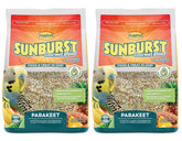 Higgins Sunburst Gourmet Blend parakeet food 2lb pack for balanced daily nutrition