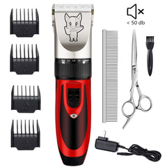 Highdas dog clippers cord-free use for indoor and outdoor grooming