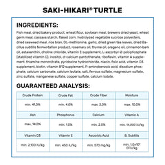 Hikari Saki-Turtle Sticks 20oz feeding action demonstrates simple use.