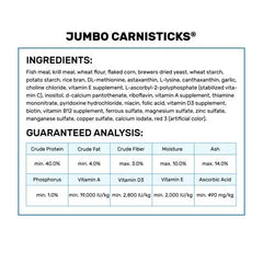 Hikari Tropical Jumbo Carnisticks sticks close-up showing nutritious texture
