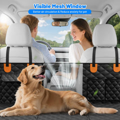 HikeSeptPals breathable mesh window eases dog anxiety and encourages interaction