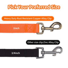 Hi Kiss HIKISS long dog leash 20ft thickening material close-up demonstrates durable grip.