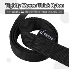 Hi Kiss hikiss long dog leash 20ft training demonstrates steady distance during park sessions.