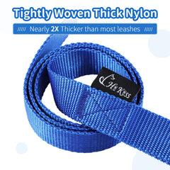 Hi Kiss thickened material closeup on durable leash for large dogs