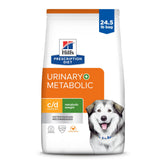 Hill's Prescription Diet c/d Multicare + Metabolic bag front shows urinary health support for dogs.
