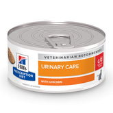 Hill's Prescription Diet c/d Multicare Stress chicken can supports urinary health.