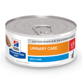 Hill's Prescription Diet c/d Multicare Stress Tuna cat food can front view supports urinary health