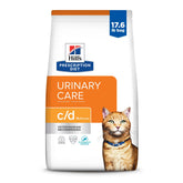 Hill's Prescription Diet c/d Multicare Ocean Fish dry cat food bag supports urinary health