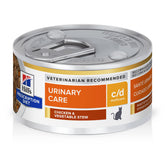 Hill's c/d Multicare urinary care chicken stew can support urinary health in cats