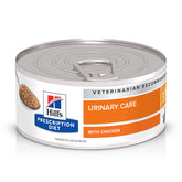 Hill's Prescription Diet c/d Multicare urinary care wet cat food chicken pack supports daily feeding.