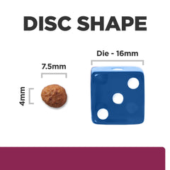 Hill's Prescription Diet i/d serving in a dog bowl during mealtime