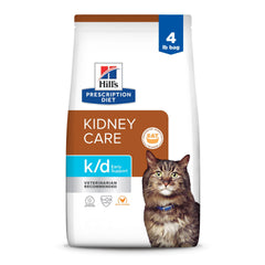 Hill's Prescription Diet kd Early Support bag front highlighting ActivBiome+ Kidney Defense for kidney health