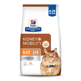 Hill's Prescription Diet kidney care bag highlighting targeted kidney support for cats