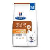 Hill's Prescription Diet KD-JD kidney care bag-front highlights kidney support for pets