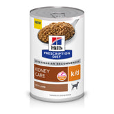 Hill's Prescription Diet k/d lamb wet dog food cans for kidney care in dogs
