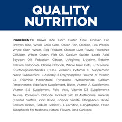 Closeup of Hill's k/d Ocean Fish kibble texture for lean muscle support