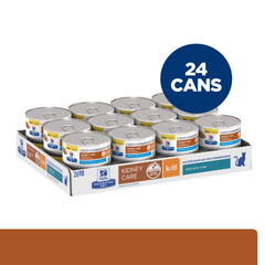 Hill's k/d tuna wet cat food texture appealing to picky eaters.