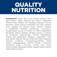 Hill's Prescription Diet k/d label closeup highlights ActivBiome+ Kidney Defense