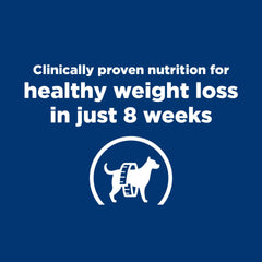 Hill's r/d chicken can close-up highlighting L-carnitine for fat metabolism