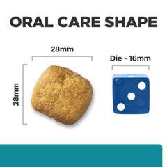 Hill's t/d dental care ingredients emphasizing chicken-based nutrition
