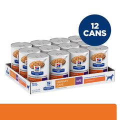 Hill's Prescription Diet u/d urinary care can highlights urinary health benefits for dogs