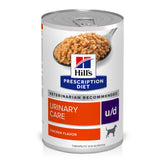 Hill's Prescription Diet u/d wet dog food can with chicken supports bladder health