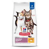 Hill's Science Diet adult 1-6 chicken bag supports lean muscle.