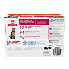 Hill's Science Diet tuna pouch variety pack β appealing texture for picky eaters