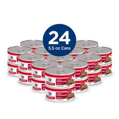 Hill's Science Diet Adult Cat liver-chicken ingredients closeup highlighting real protein