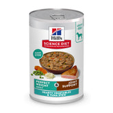 Hill's Science Diet Adult Perfect Weight & Joint Support tuna stew can for dogs supporting mobility.