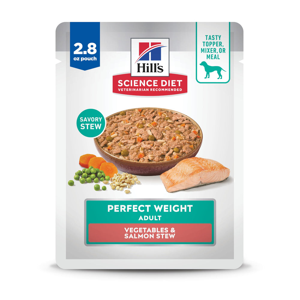 Hill's Science Diet Adult Perfect Weight packaging front showing weight management formula