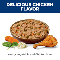 Serving bowl of Hill's Perfect Weight stew promotes balanced portions