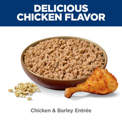 Hill's Science Diet natural ingredients and added vitamins for balanced daily meals