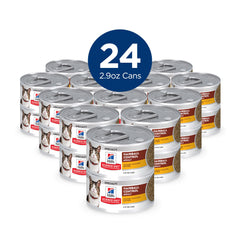Hill's Science Diet wet cat food served in a bowl, easy-to-serve texture