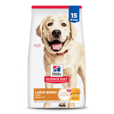 Hill's Science Diet Large Breed Light dry food bag for weight management.