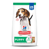 Hill's Science Diet Puppy Lamb Meal & Brown Rice bag supports growing puppies.
