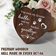 Himake 4x6 frame displays photo and paw print memories together